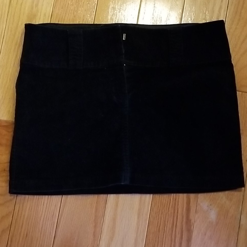 Guess velvet mini skirt